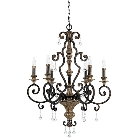 Quoizel Marquette Chandelier MQ5006HL